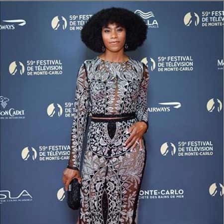 Kelly McCreary at the 49th Annual Monte-Carlo Television Festival.